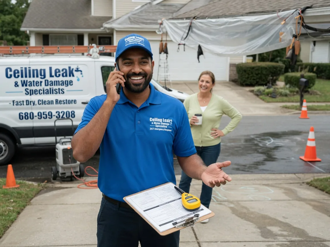 Ceiling Leak Cleanup Hartselle, AL FAQs
